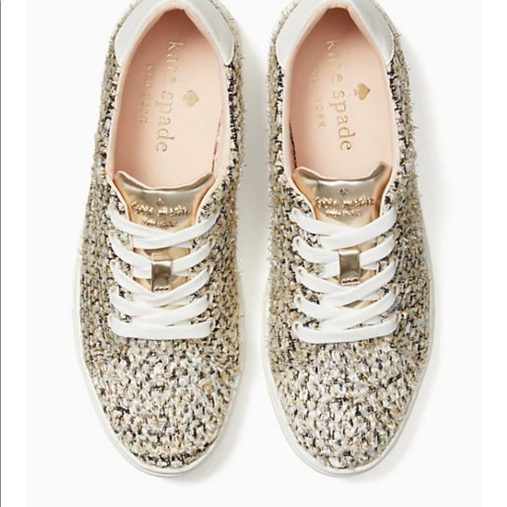 Kate spade fleet metallic tweed CUTE!